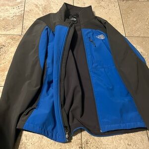 The North Face Men's Blue and Black Jacket